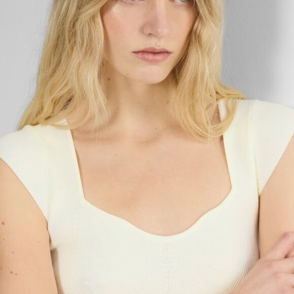 NWT Aritiza WILFRED Tuscany Top Light Birch L - Picture 3 of 6